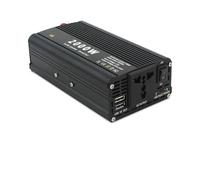 Inverter Convertitore Nero Rosso Argento Dual USB 2000W Portatile Inverter Caricabatterie Convertitore Adattatore DC 12V/24V A AC 220V 230V Presa Universale(12V 220V Red)