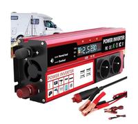 Inverter convertitore Per Viaggi E Campeggio Convertitore Potenza 4000W 3000W Convertitore DC 12V AC 220V 230V Con 4 Prese USB EU Display A LED