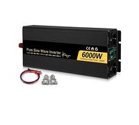 Inverter Convertitore Tensione Power Bank Portatile Da 4000 W 5000 W 6000 W A Onda Sinusoidale Pura Da CC 12 V 24 V E 48 V A CA 220 V 50 Hz E 60 Hz Convertitore(12V (10V-15V),220V 50HZ_6000W)