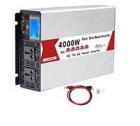 Inverter Corrente a onda pura 4000W (valore di picco) Trasformatore CC 12V/24V/48V/60V a CA Inverter a onda sinusoidale Automobile, Automobile domestica Migliora la dissipazione del calore(48V 4000W)