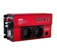 INVERTER DA 12V A 220V 1000W CON USB PRESA TRASFORMATORE PER CAMPER AUTO