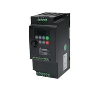 inverter di frequenza Convertitore di frequenza variabile VFD Convertitore da 220 V a 380 V 1,5/2,2/3,7/4/5,5/KW Regolatore di velocità del motore(Color:ZUKED-HE200-5.5KW)
