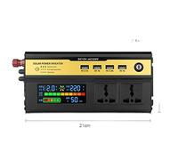 Inverter di potenza a onda sinusoidale modificata Peak 6000W Inverter di potenza DC 12V a AC 220 Convertitore con caricatore USB Inverter for auto a onda sinusoidale universale a doppia presa Migliora
