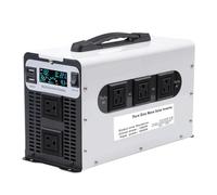 Inverter di Potenza a Onda sinusoidale Pura da 72 V a 110 V 50 Hz, Picco 3000 Watt, convertitore da 12 V 24 V 48 V 60 V 72 V CC a 110 V/220 V CA, Inverter per Auto per elettrodomestici, Camp