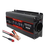 Inverter di Potenza Inverter 12V 220V Inversor De Corriente Para Display LCD Automatico Convertitore Di Potenza Presa Universale(Red 2600W)