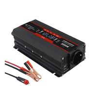 Inverter di Potenza Inverter 12V 220V Inversor De Corriente Para Display LCD Automatico Convertitore Di Potenza Presa Universale(Red 2000W)