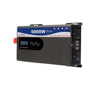 Inverter di Potenza Inverter A Onda Sinusoidale Pura 12V 24V 220V-230V 50Hz 5000W 6000W Convertitore Di Potenza Inverter Solari Auto Off Grid Montaggio A Parete(12V,Peak power 5000W)