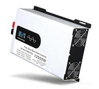 Inverter di potenza, inverter a onda sinusoidale pura,trasformatore convertitore di tensione per auto,10000W/12000W di picco,5000W/6000W in continuo,24V/48V/60V/72V/92V CC a 110V-240V CA(12000w,24V)