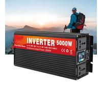 Inverter di Potenza Multifunzionale da 72 V a 110 V 50 Hz, Onda sinusoidale Pura da 2500 Watt, convertitore da CC 12 V-72 V a CA 110 V/220 V, Potenza di Picco 5000 W, Inverter di Potenza sol