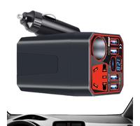Inverter di potenza per auto, convertitore adattatore per auto per spina, inverter di potenza professionale per auto, multi porte adattatore inverter per presa