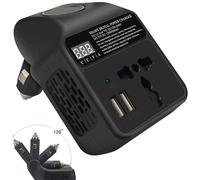 INVERTER DI POTENZA PER AUTO DA 150W CC A CA CARICATORE USB CONVERTITORE QY-4168