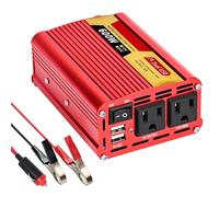 Inverter di potenza per auto da 2000 W, 12 V CC a 110 V/220 V, 60 Hz, convertitore con doppia USB per caricabatterie rapido da auto (1500 W, 12 V _ 110 V 60 Hz)