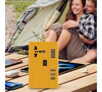Inverter di Potenza per Batteria - Adattatore di Alimentazione Portatile | Caricabatterie per Telefono, Inverter 21V a 200-220V per Viaggi Casa e Lavoro