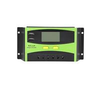 Inverter di potenza Regolatore solare PWM 20A 30A 40A 50A 60A 12V/24V/48V Riconoscimento automatico Display a LED di ricarica intelligente USB universale automatico(30A)
