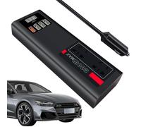 Inverter di Potere per Auto,Inverter per Auto | Convertitori di Potere Portatile Adattatore Caricabatteria da Auto - Convertitore Presa Auto, Adattatore di Uscita