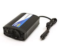 Inverter in ABS RING per auto 12V - Potenza max 150W - Con presa USB
