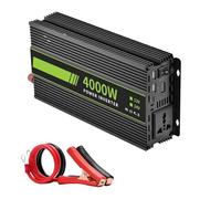 Inverter Inverter A Onda Modificata Convertitore Tensione Portatile 4000 W Con Prese UE E ONU Da 12 V/24 V A CA 220 V 50 Hz. Convertitore Tensione(24V4000WUN-TYPEC-BK)