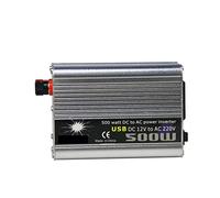 Inverter, Inverter for auto a onda sinusoidale pura 12V 220 500W 1000W 1500W 2000W Convertitore di tensione da CC a CA Modificato Onda sinusoidale pura Trasmissione di potenza Elettricità Alluminio(50