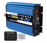 Inverter Inverter Solare Per Auto Trasformatore LED Onda Sinusoidale Pura Convertitore Frequenza Da 3000 W A 12 V CC 24 V A 230 V CA 50 Hz Convertitore Tensione(24V 230V 3000W)