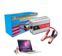 Inverter per auto 300 W - Adattatore portatile DC 12 V 110 V AC, due porte USB di ricarica rapida, indicatore di visualizzazione LED, caricatore multifunzionale leggero | Automobili, camion, furgoni
