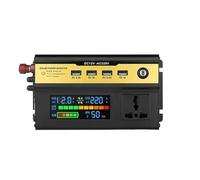 Inverter Per Auto DC12/24V A AC 220V Trasformatore Con Presa USB Universale Caricabatterie Inverter Onda Sinusoidale Modificata Picco 3000-6000W Invertitore(24V,3000W)