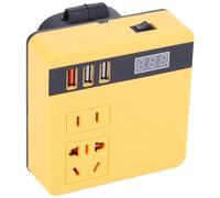 Inverter per batteria al litio da 120 W per inverter DeWalt (giallo)