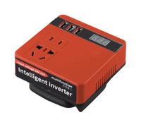 Inverter per batterie - Inverter batteria intelligente | Inverter esterno con indicatore di corrente, inverter batteria portatili per batterie, ideale