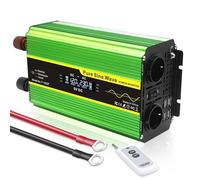 Inverter Per Onda Sinusoidale Pura Peak 4000W/6000W/8000W DC12V/DC24V AC220V 230V Off Grid/Caravan/Barca Invertitore Potenza Prese USB UE Power Inverter(24V220V 4000W)