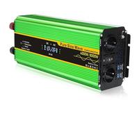 Inverter Per Onda Sinusoidale Pura Peak 4000W/6000W/8000W DC12V/DC24V AC220V 230V Off Grid/Caravan/Barca Invertitore Potenza Prese USB UE Power Inverter(12V220V 8000W)