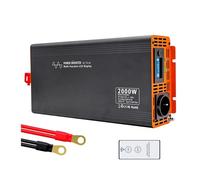 Inverter Potenza Inverter A Onda Sinusoidale Per Pura PSW-2000 DC12V A DC 72V A AC220V Convertitore Tensione Alimentazione Auto Portatile 2000W Convertitore Auto(DC12V to AC220V 50Hz)