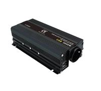 Inverter Potenza Inverter Di Potenza Solare Da 1500 W/2000 W, Convertitore Di Tensione Da CC 12 V A CA 220 V, Presa UE, Presa Accendisigari Per Auto Convertitore(Nero,2000W peak)