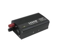 Inverter Potenza Inverter Potenza 2000W CC 12V A CA 220V Per Accendisigari Per Casa O Auto Convertitore Universale Per Ventola Raffreddamento Con Doppia Presa USB Convertitore(2000W black)