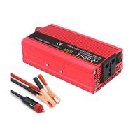 Inverter Potenza Inverter Potenza 2000W CC 12V A CA 220V Per Accendisigari Per Casa O Auto Convertitore Universale Per Ventola Raffreddamento Con Doppia Presa USB Convertitore(1500W red)