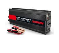 Inverter Potenza Trasformatore Inverter Di Potenza 2000 W CC 12 V A CA 220 V Convertitore Automatico Di Tensione Solare Nero Per Accessori Auto Da Esterno Convertitore(24V,Universal Socket A)