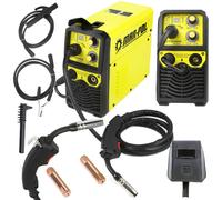 Inverter Saldatrice 130A MIG MAG MMA TIG DC 230V Flux Lift Raffreddamento Mobile