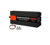 Inverter Solare A Onda Sinusoidale Pura Da 4000 W, 5000 W, 6000 W, Doppia Presa UE, Convertitori Di Tensione Da CC 12 V, 24 V, 48 V A CA 220 V, 50 Hz, 60 Hz(5000W,12V (10V-15V),220V 60Hz)