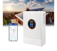 Inverter Solare all-in-One da 48 V/5500 W | Inverter Solare Ibrido con Controller Mppt da 120 A, Ingresso Fv Massimo da 5,5 Kw, Adatto per Batterie di Backup Domestiche E Sistemi Solari Fuori Rete
