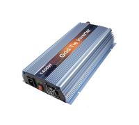 Inverter solare da 1400 W con collegamento alla rete, convertitore a onda sinusoidale pura MPPT 20-50 V CC a 120/230 CA,Protezioni multiple(Blue-1400W,18V,120V)