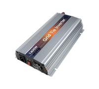 Inverter solare da 1400 W con collegamento alla rete, convertitore a onda sinusoidale pura MPPT 20-50 V CC a 120/230 CA,Protezioni multiple(Silver-1400W,36V,120V)