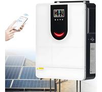 Inverter solare ibrido, inverter a onda sinusoidale pura per uso domestico da 12 V/24 V/48 V a 220 V + regolatore di carica solare MPPT 40-160 A, caricabatterie inverter ibrido fuori rete 1.5KW