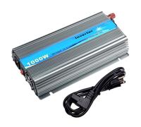 Inverter solare micro da 1000 W collegato alla rete con MPPT anti-inversione di corrente e micro inverter a onda sinusoidale pura 24 V/220 V(18V-110V)