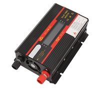 Inverter Universale 12V 24V, Inverter a Energia Solare Inverter per Auto da 600 Watt con Design Dell'interruttore a Pulsante