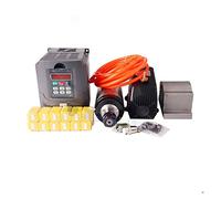 Inverter VFD, 3kw. Kit mandrino 3KW Motore del mandrino raffreddato ad acqua + 3KW VFD + 10 Morsetto del mandrino da 0 m + Pompa acqua da 3,5 m + 13pcs ER20 + 5m Tubo con cavo gratuito