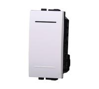 Invertitore 16A, Moduli Bianchi, Compatibile Con BTicino Living, frutti, interruttori, pulsanti, deviatori, dimmer, sensori, PIR, buzzer, Per Placche originali e compatibili