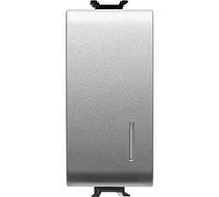 Invertitore 1M 1P 16Ax Illuminabile Loc.Titanio ( Gewiss Cod. Gw14092 )