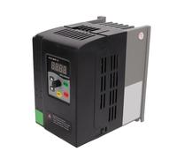 Invertitore a frequenza variabile per motori, VFD trifase con display digitale, ingresso 380-440 V, uscita 0-440 V, custodia in ABS con design completamente SMD per il controllo (2,2 kW)