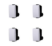 Invertitore compatibile Bticino Matix 1P 16A colore bianco
