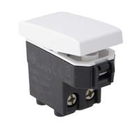 Invertitore Compatibile Con Bticino Living, Compatibile Con Vimar Plana (1 Pezzo, Bianco)