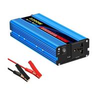 Invertitore Convertitore Da 12V/24V CC A 110V/220V Con Porte Tipo C 2 Prese Corrente CA Display LCD Inverter Potenza A Onda Sinusoidale Pura Da 1600 W A 10000 W(12V,110V 60HZ,2200W)