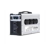 Invertitore Convertitore Tensione 50/60 Hz Inverter Solare Auto Con LED Potenza 3000W DC 12 V 24 V 48 V 60 V 72 V A CA 110V 220V Inverter A Onda Sinusoidale Pura(72V,230V(50HZ),Europe)